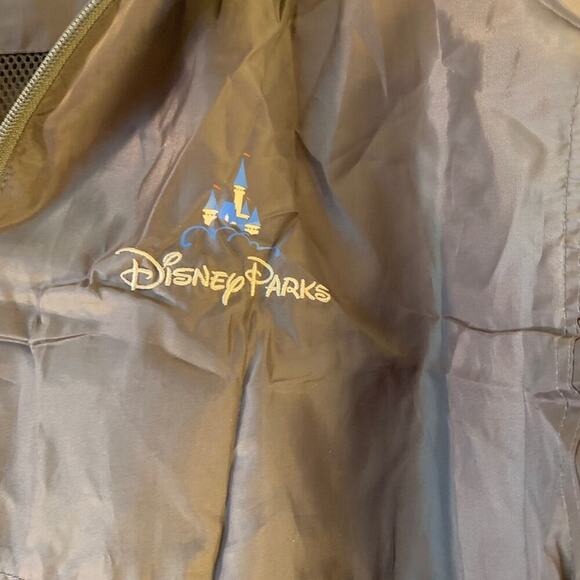 DISNEY PARKS Unisex Adult Blue/Grey Rain Jacket with Fold Up Pouch / Size: XS-S - Picture 3 of 11